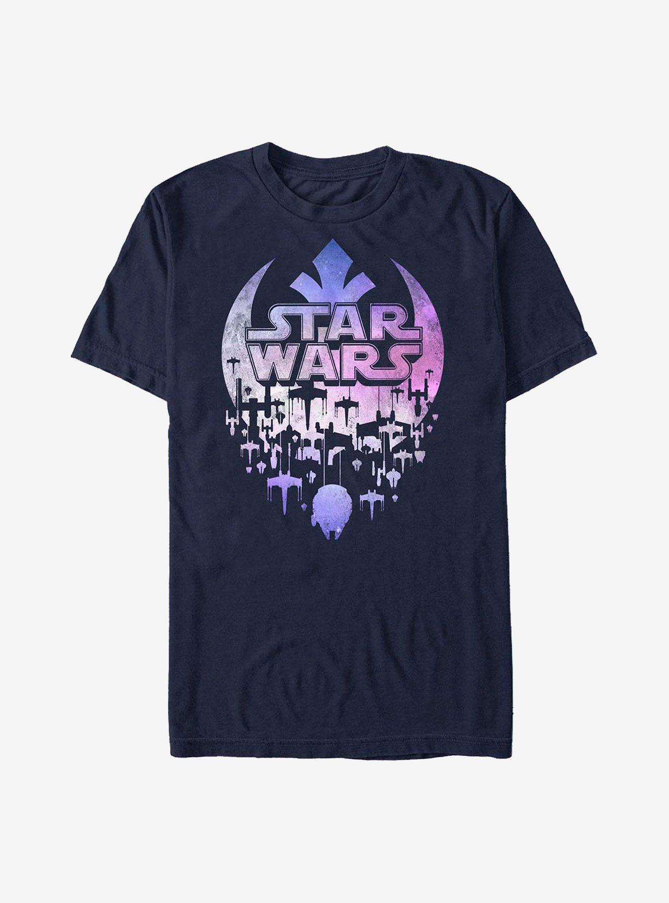 Star Wars Star Ship Fade T-Shirt, , hi-res