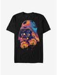 Star Wars Vader Super Psychedelic T-Shirt, BLACK, hi-res