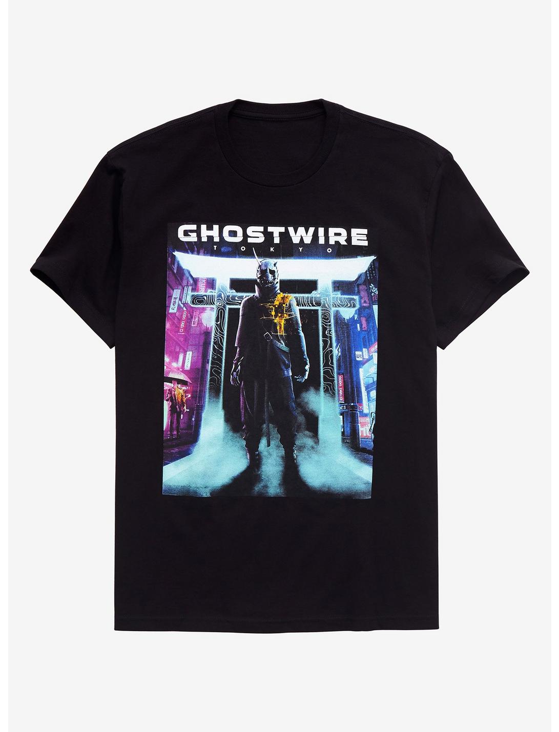 Ghostwire: Tokyo T-Shirt, BLACK, hi-res