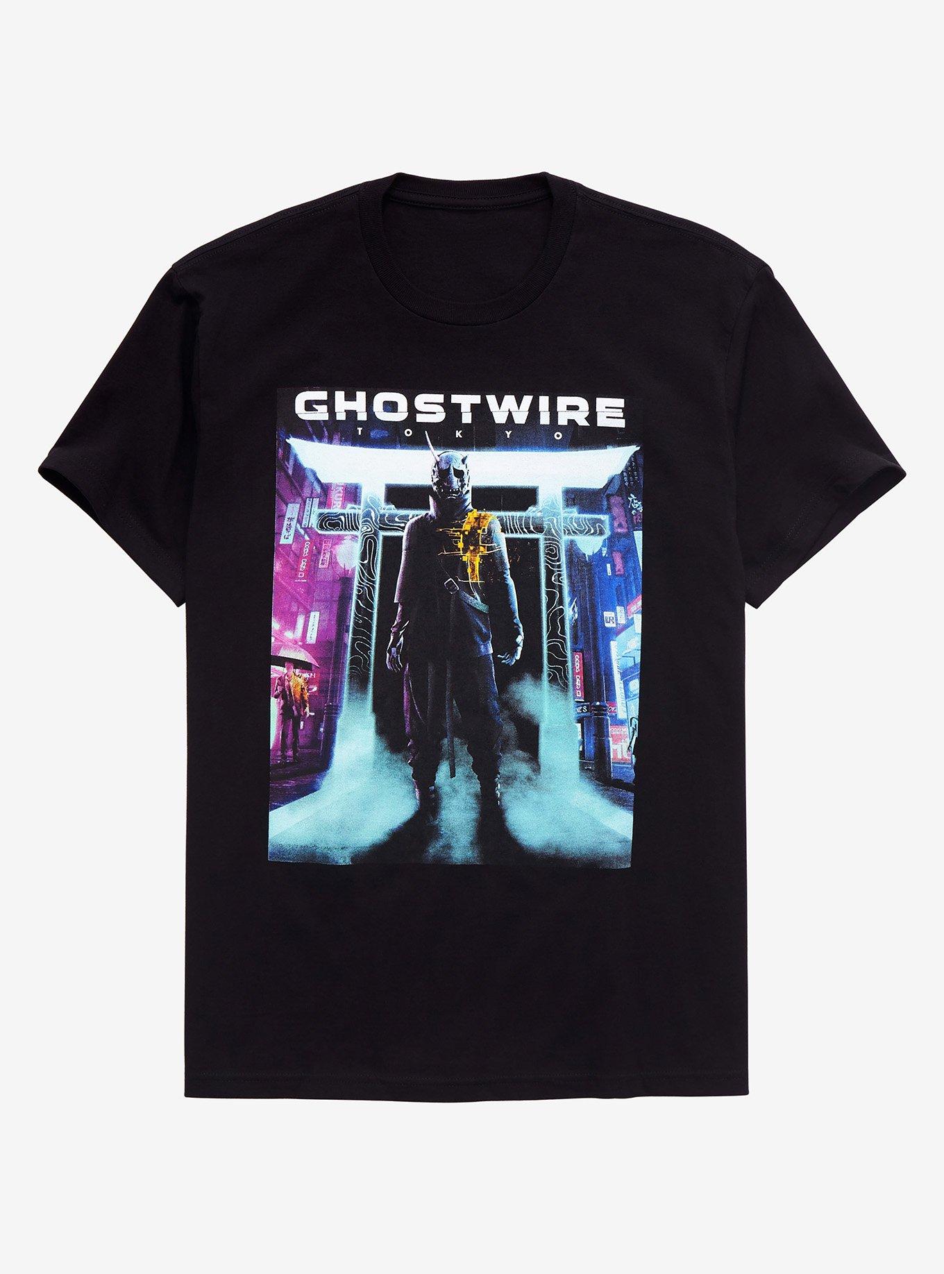 Ghostwire: Tokyo T-Shirt, BLACK, hi-res