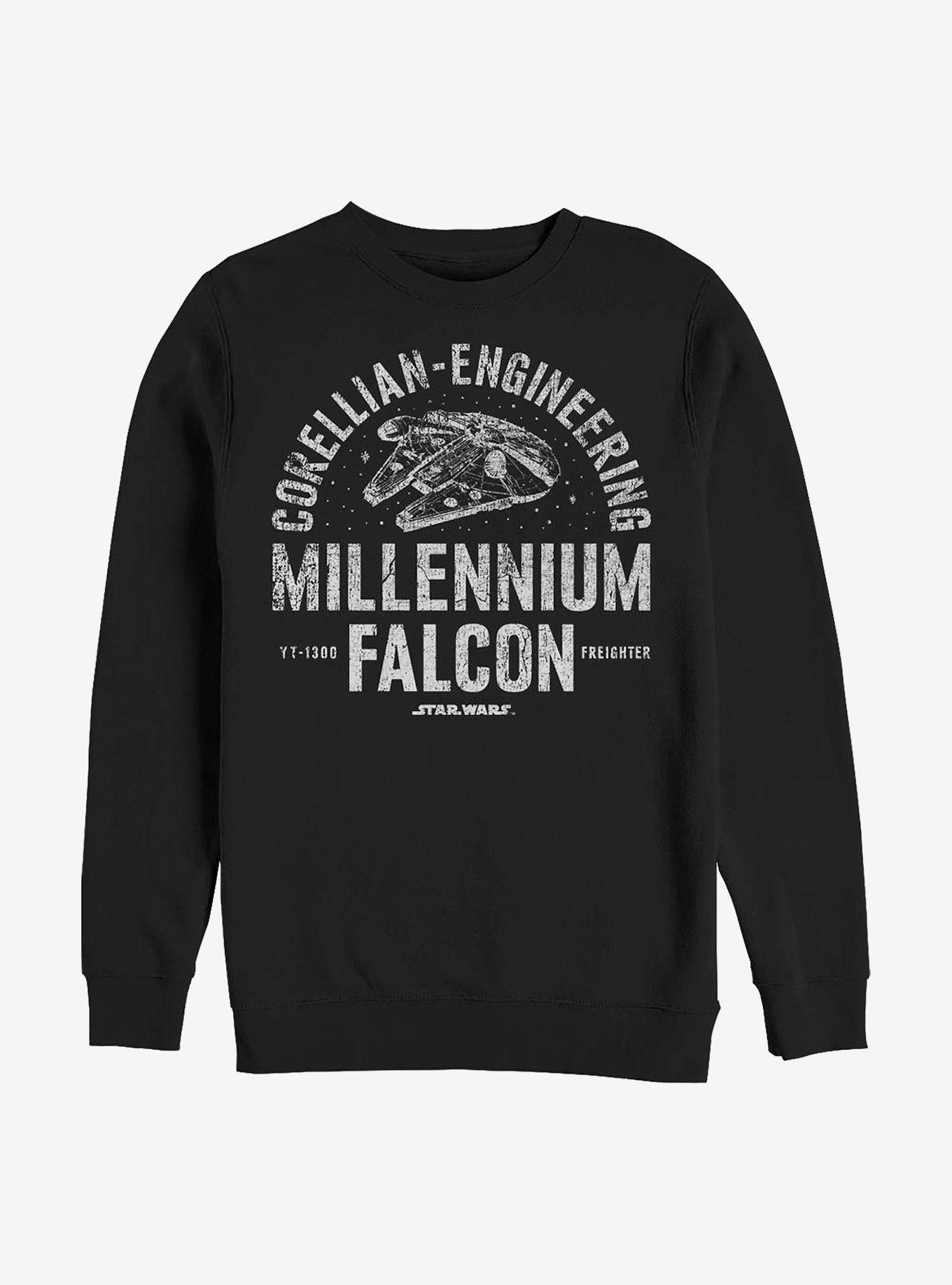 Star Wars Corellian Freighter Sweatshirt, BLACK, hi-res