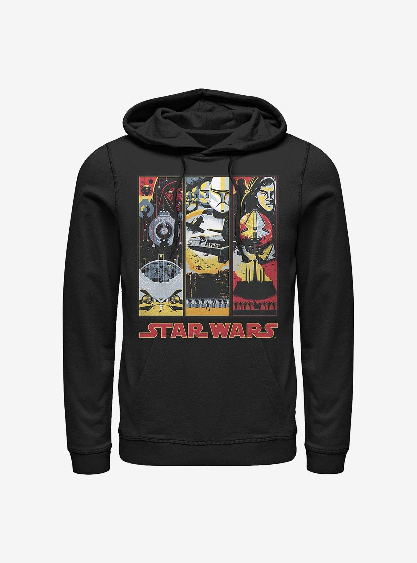 Star Wars Phantom Panels Hoodie, BLACK, hi-res