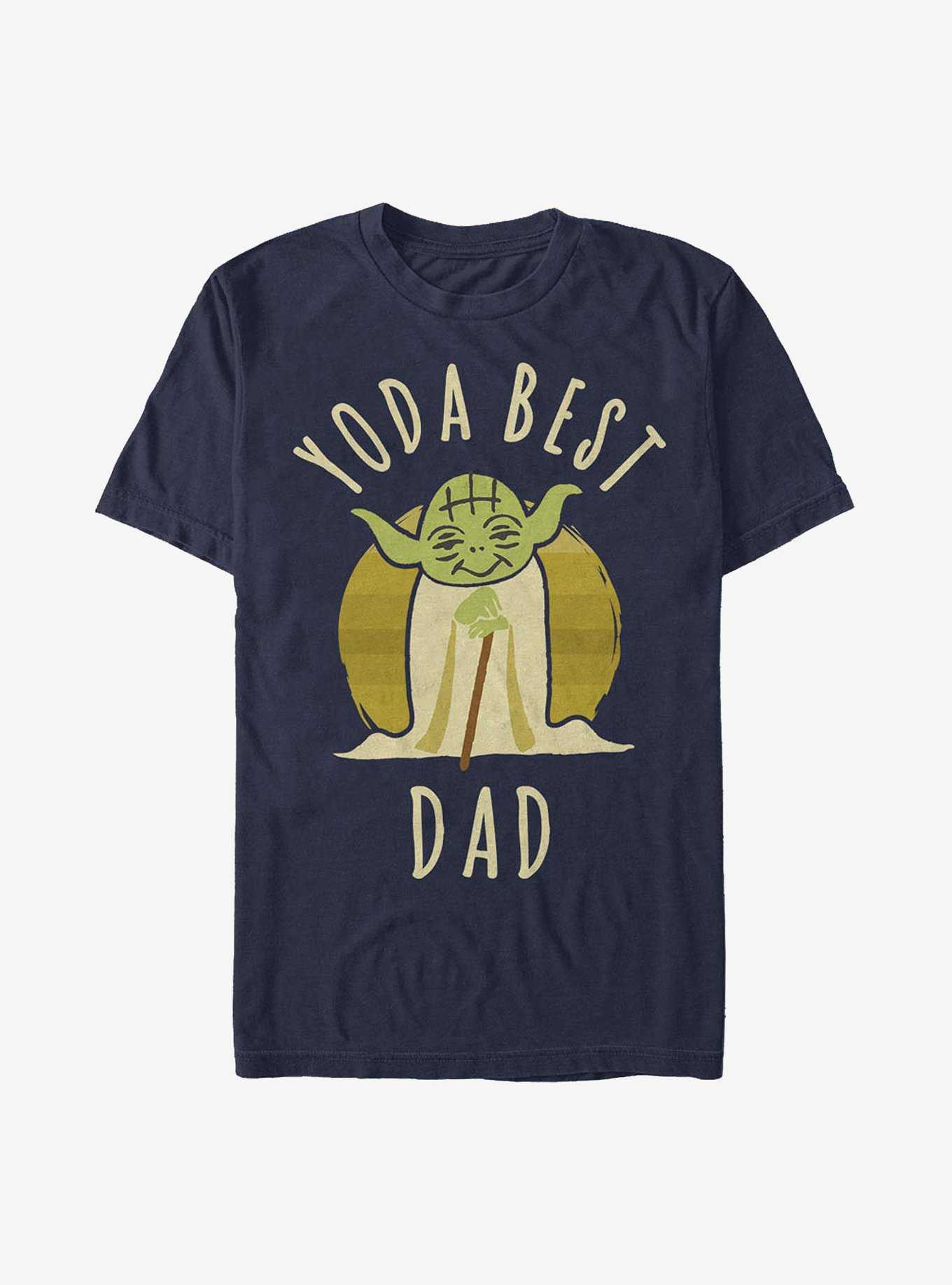 Yoda the best dad sales shirt