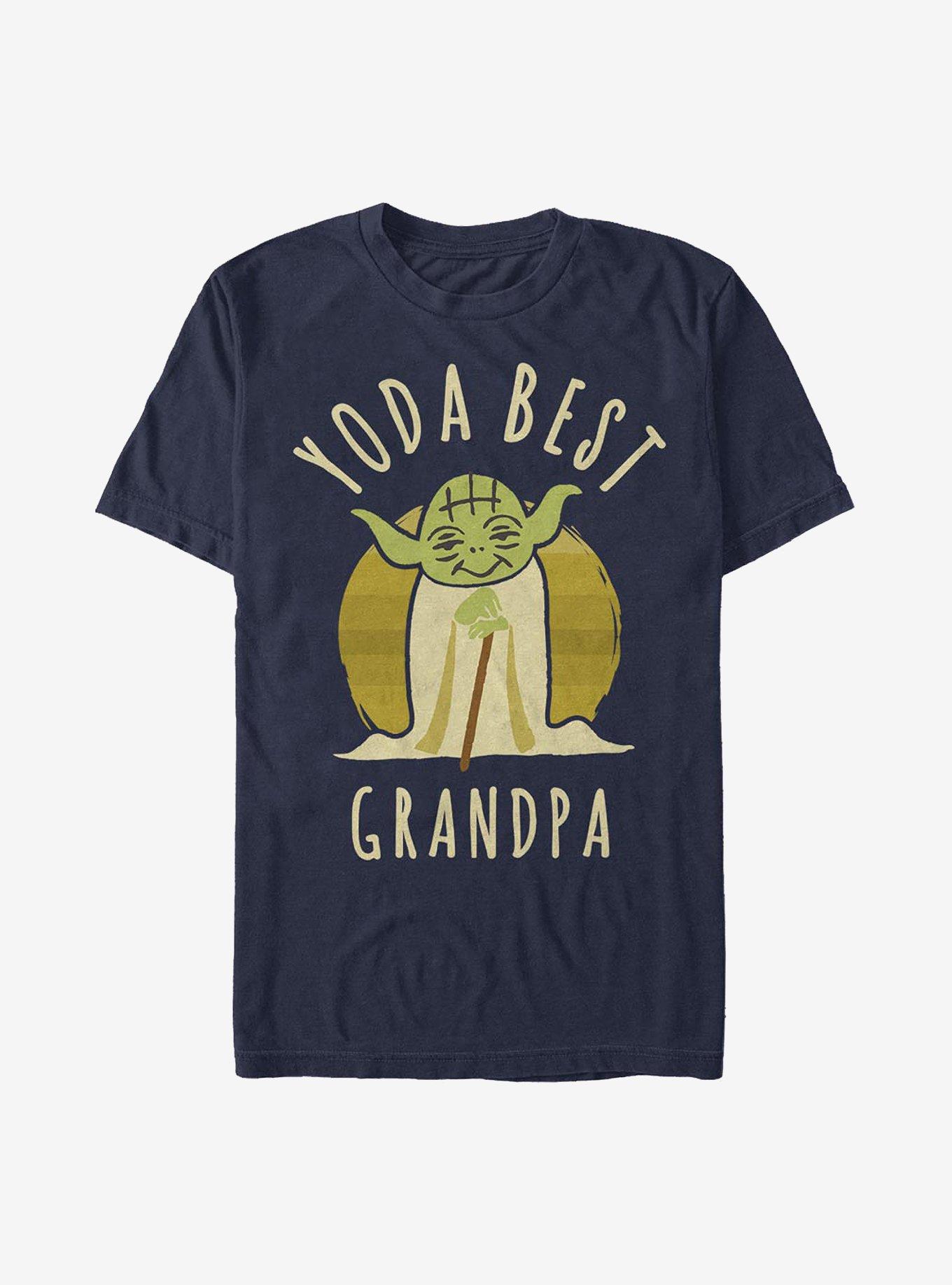 Star Wars Best Grandpa Yoda Says T-Shirt, , hi-res