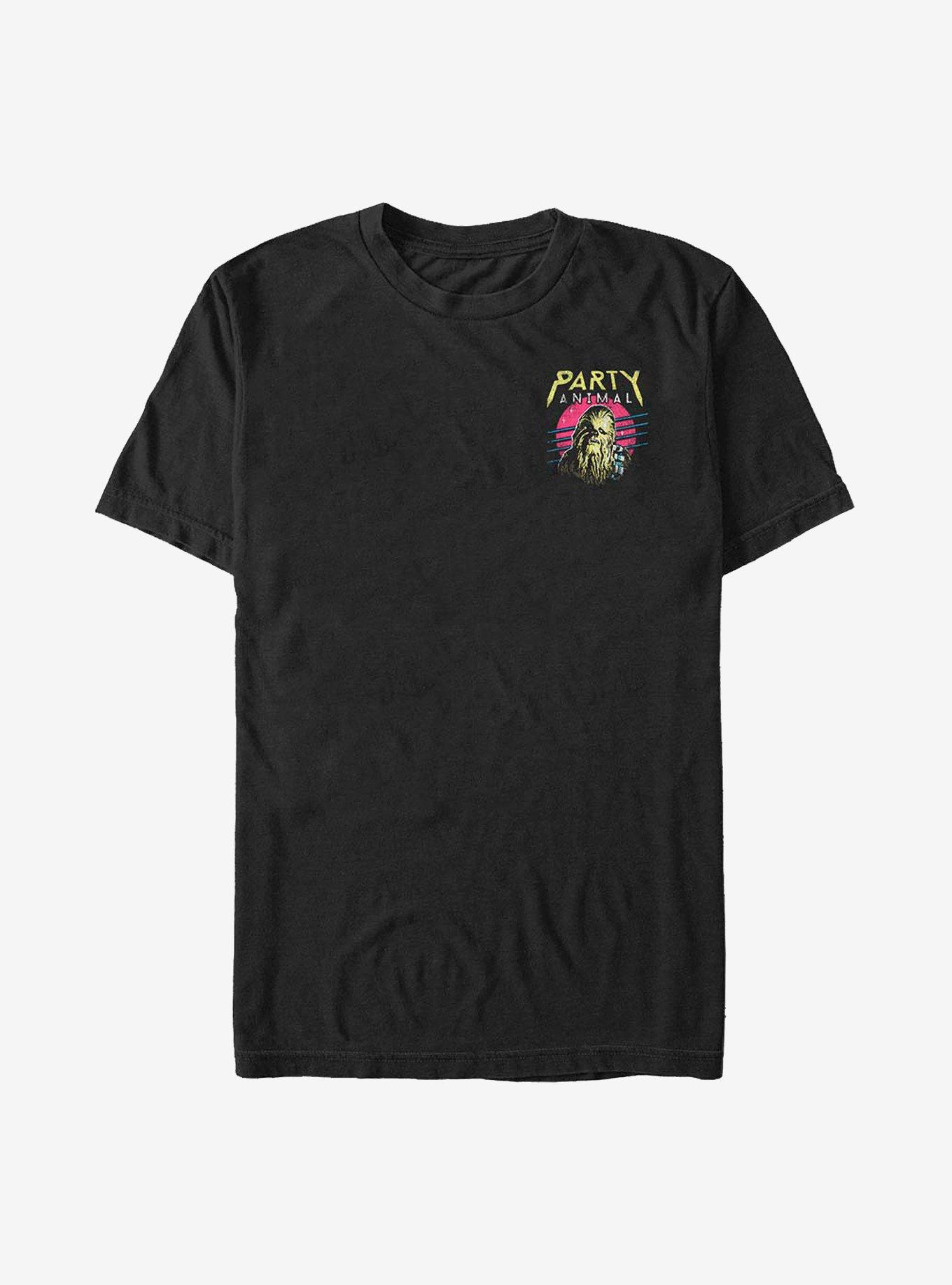 Star Wars Neon Animal T-Shirt, BLACK, hi-res