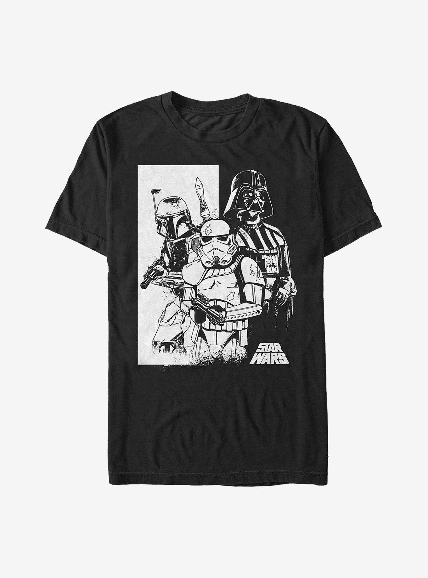 Star Wars The Three T-Shirt, BLACK, hi-res