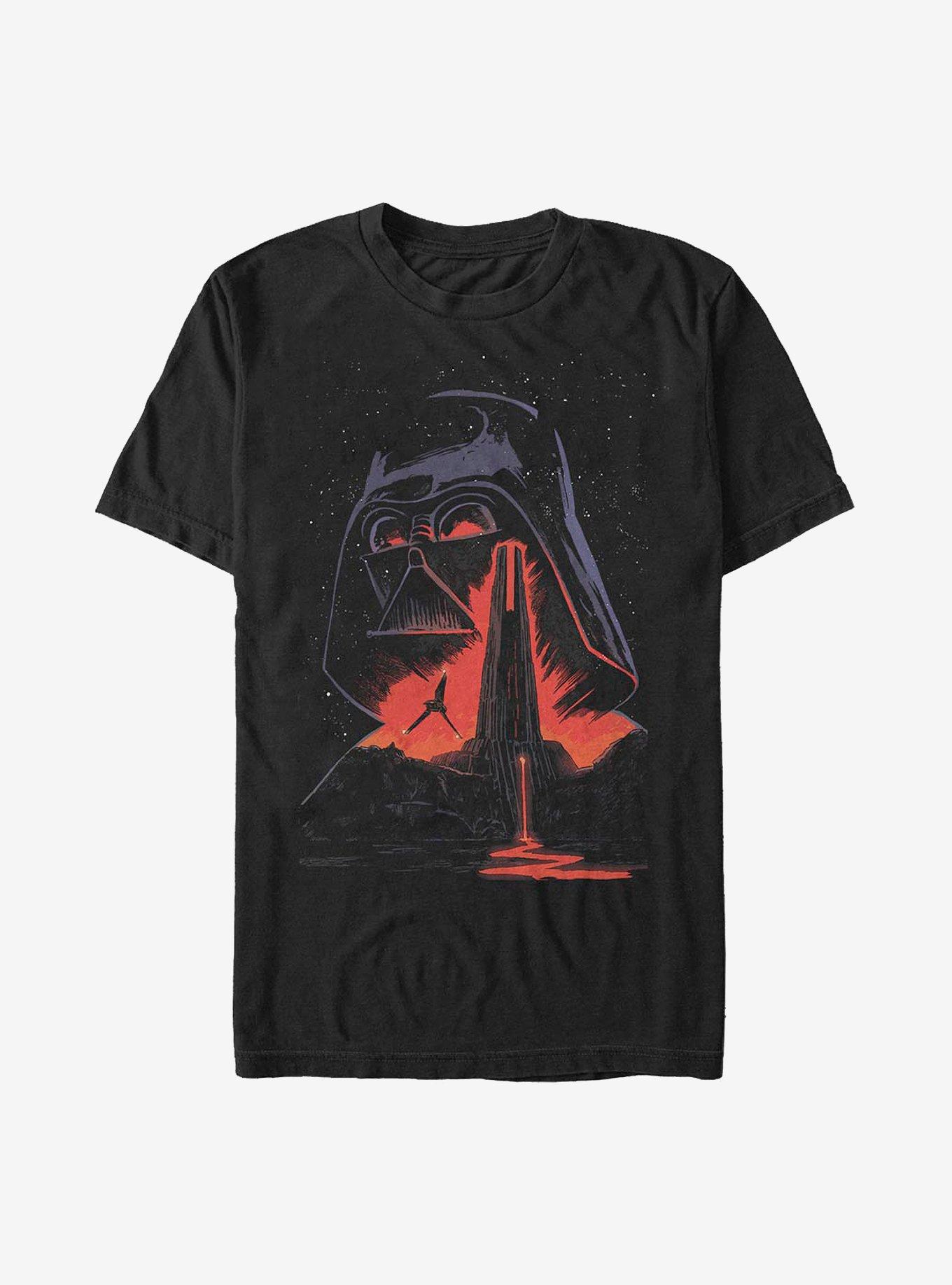 Star Wars Vader's Castle T-Shirt, BLACK, hi-res