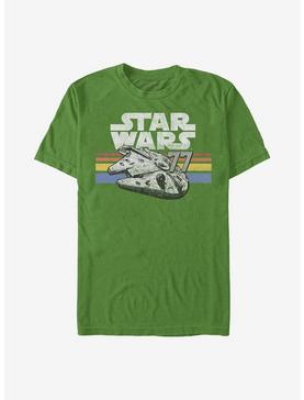 Star Wars Vintage Falcon Stripes T-Shirt, KELLY, hi-res