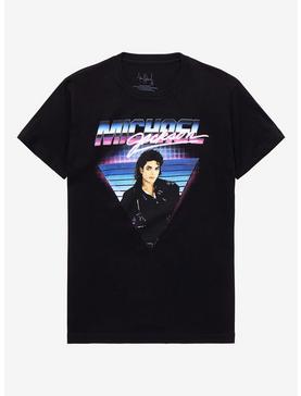 Michael Jackson Neon Retro T-Shirt, , hi-res