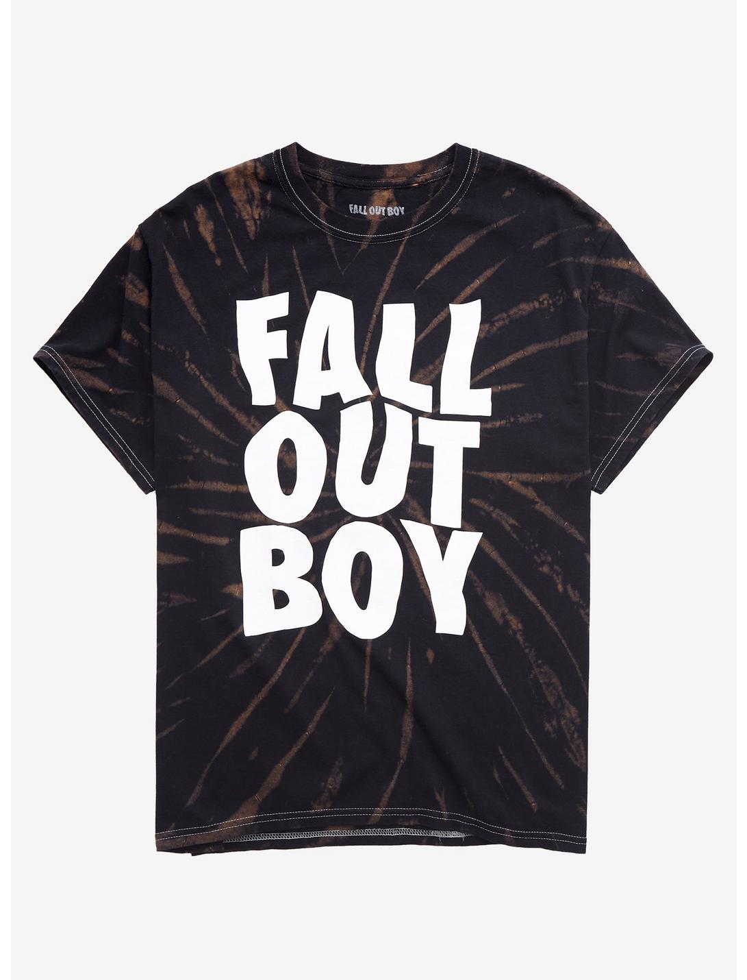 Fall Out Boy Dark Tie-Dye T-Shirt, MULTI, hi-res