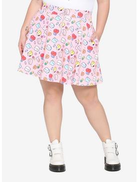 BT21 Jelly Candy Zipper Skirt Plus Size, , hi-res