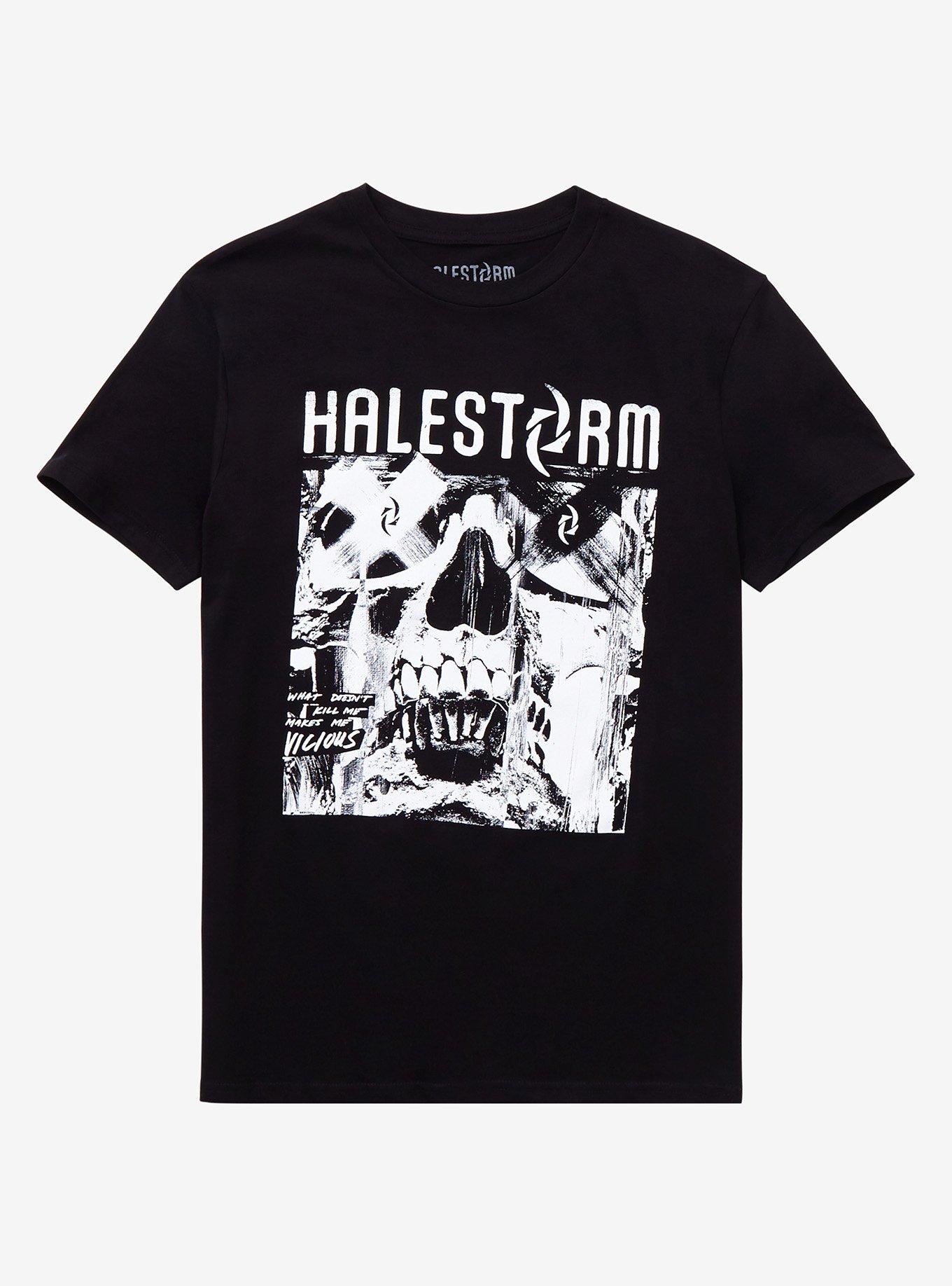 Halestorm Vicious T-Shirt, BLACK, hi-res