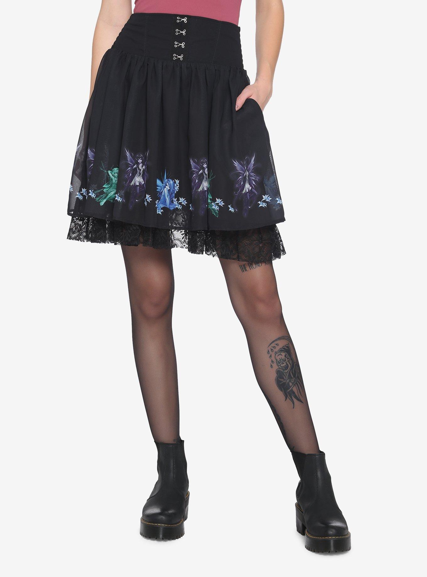 Fairies By Trick Lace Skirt, MULTI, hi-res