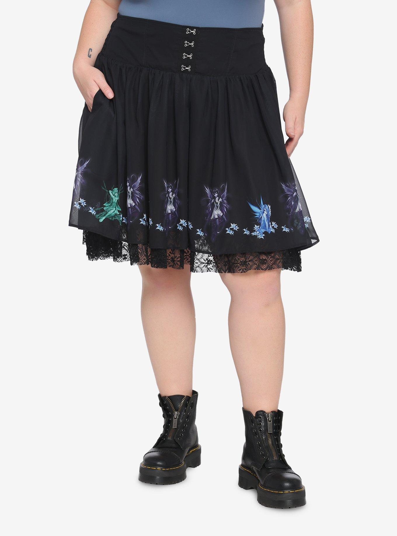 Fairies By Trick Lace Skirt Plus Size