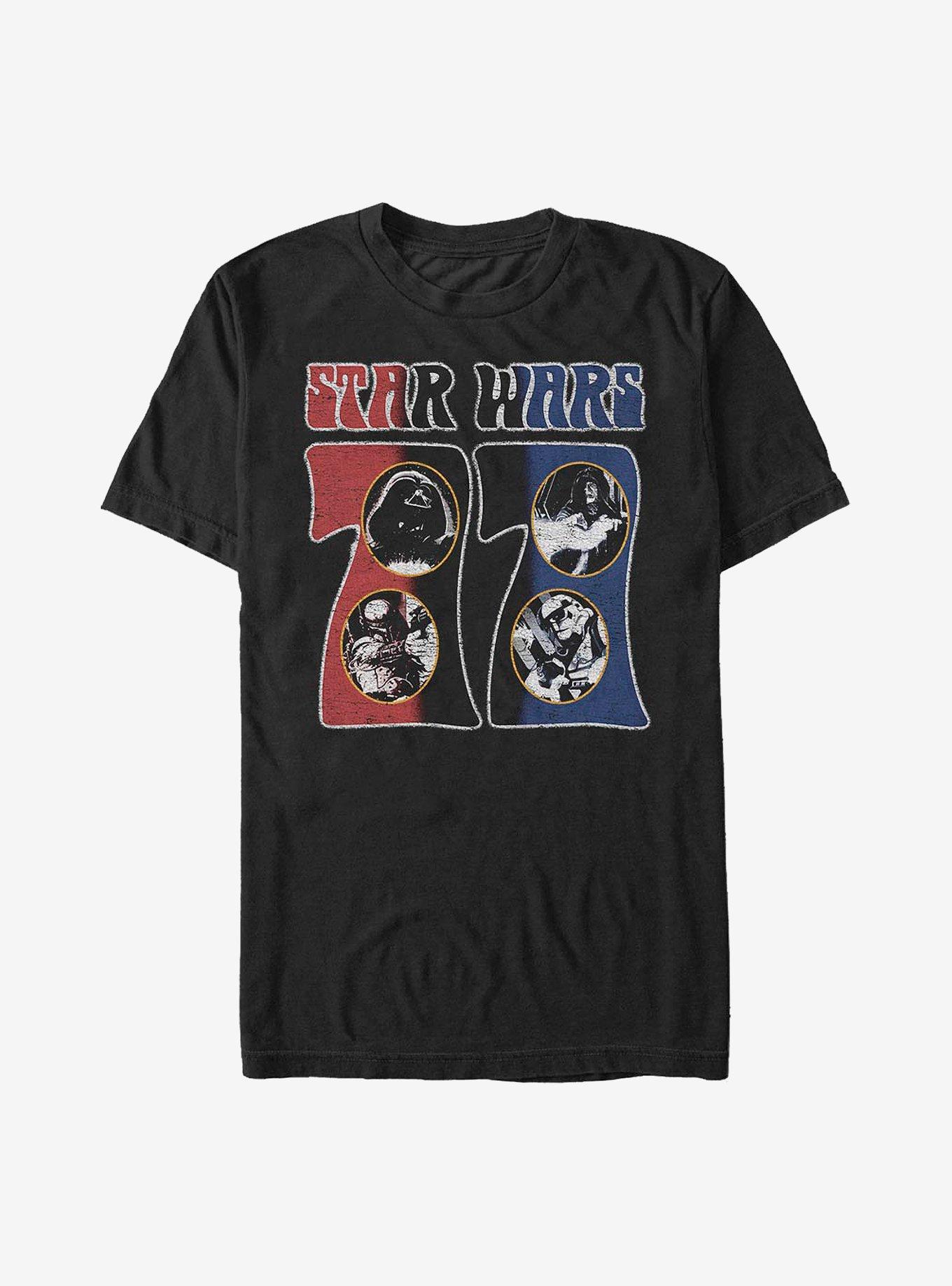 Star Wars 77 Filled Logo T-Shirt, , hi-res