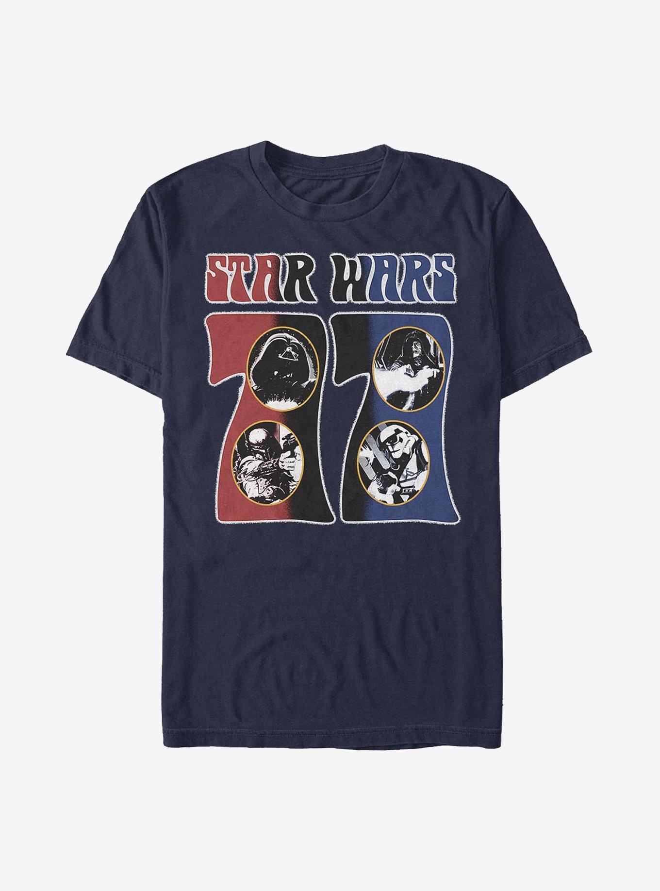 Star Wars 77 Filled Logo T-Shirt, , hi-res