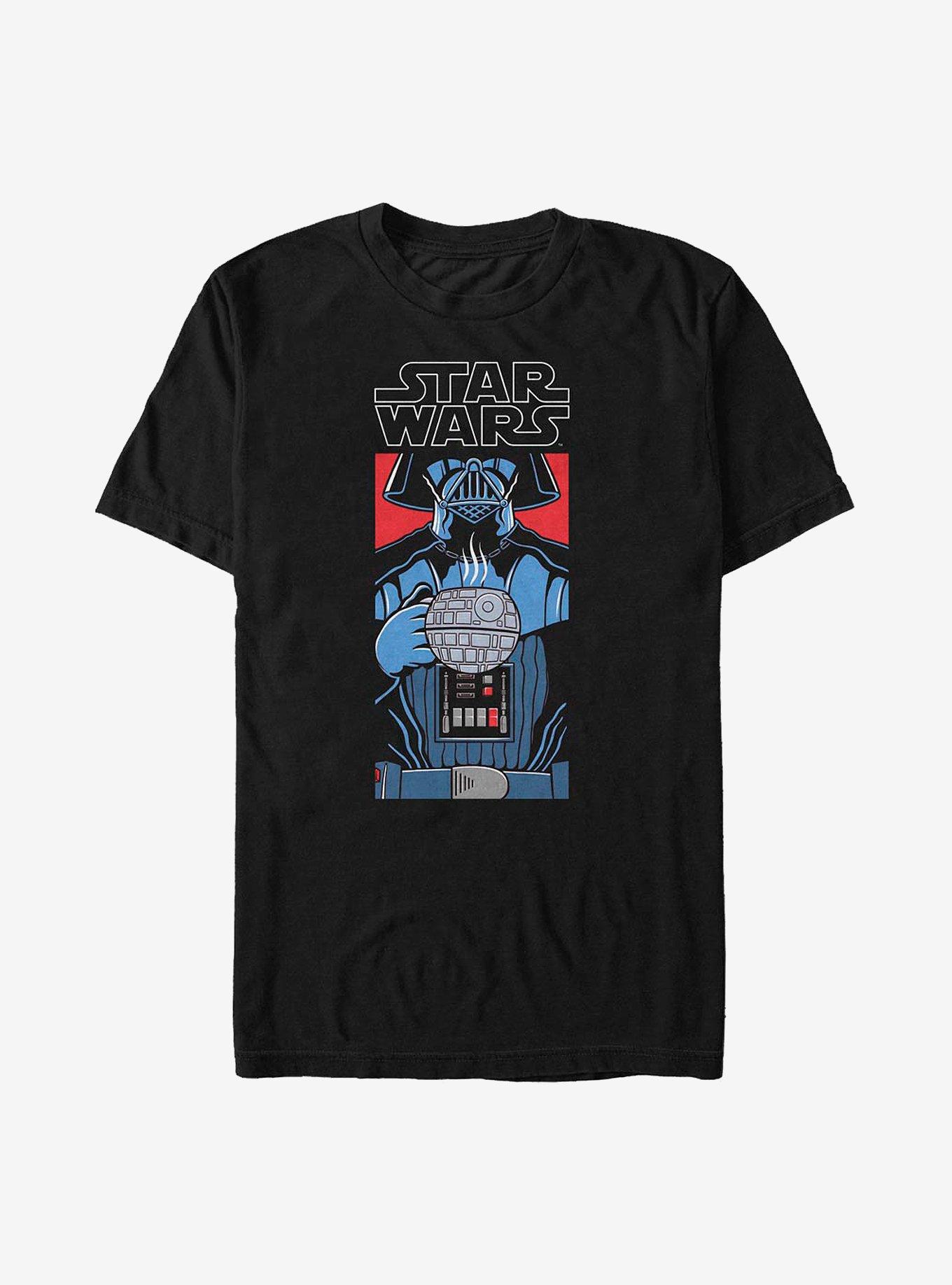 Star Wars Coffee Break Logo T-Shirt, BLACK, hi-res