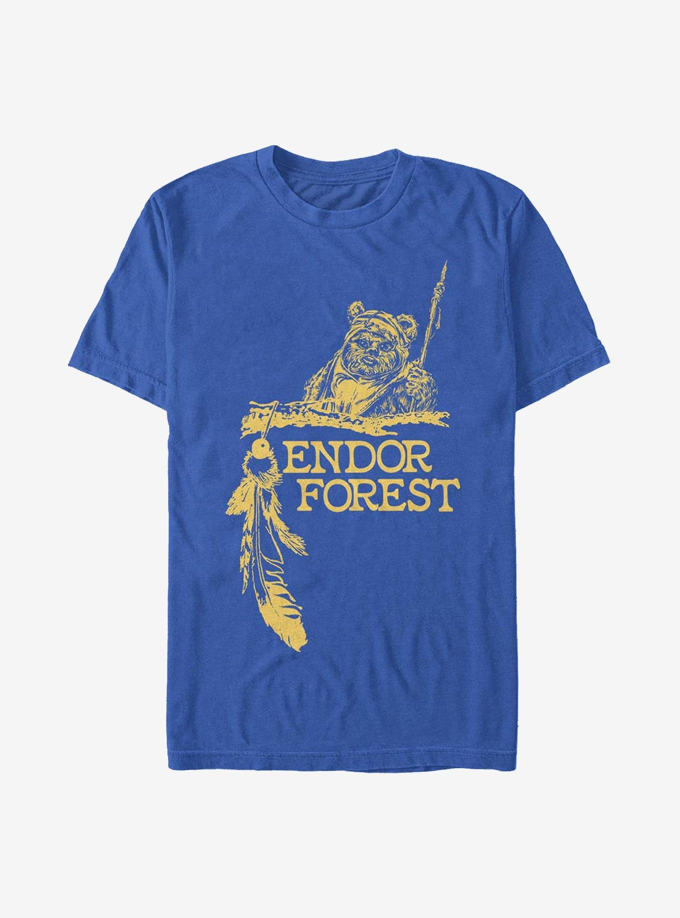 Star Wars Endor Forest T-Shirt - BLUE | Hot Topic