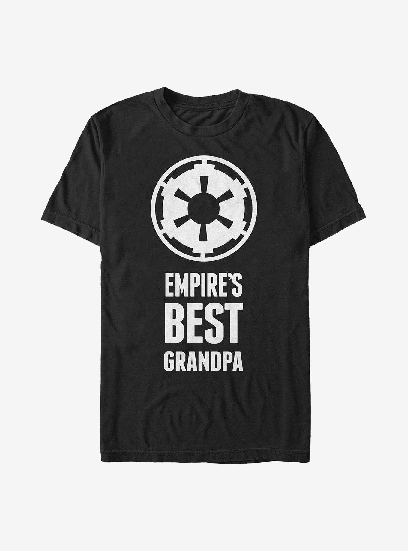 Star Wars Empire's Best Grandpa T-Shirt, BLACK, hi-res