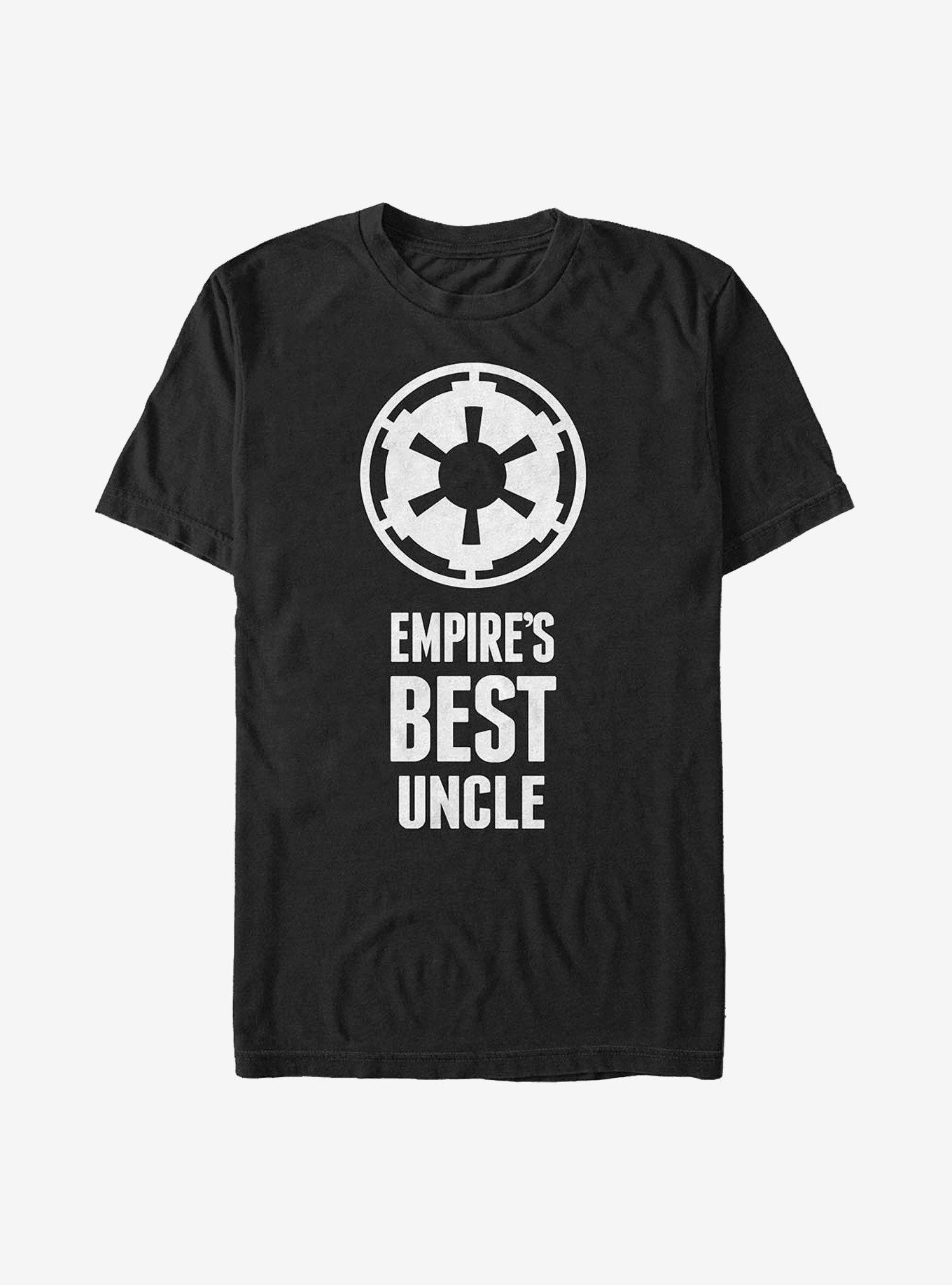 Star Wars Empire's Best Uncle T-Shirt, BLACK, hi-res