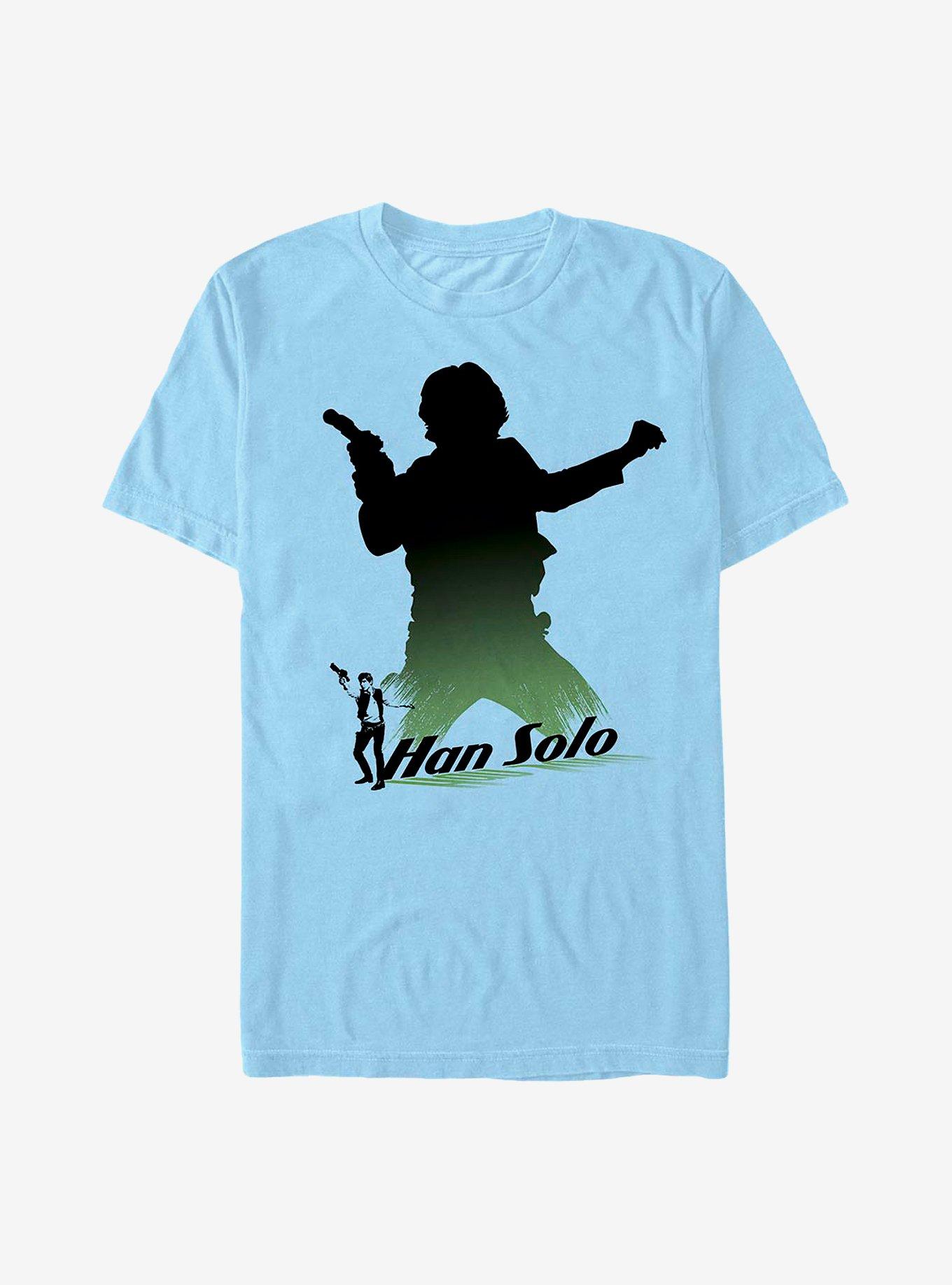 Star Wars Han Shadow Mimic T-Shirt, LT BLUE, hi-res