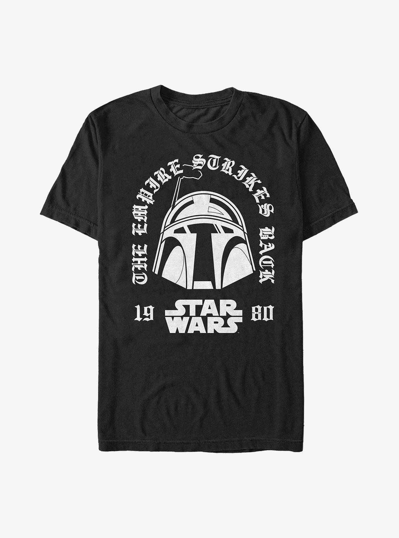 Star Wars Old English Helmet T-Shirt, BLACK, hi-res