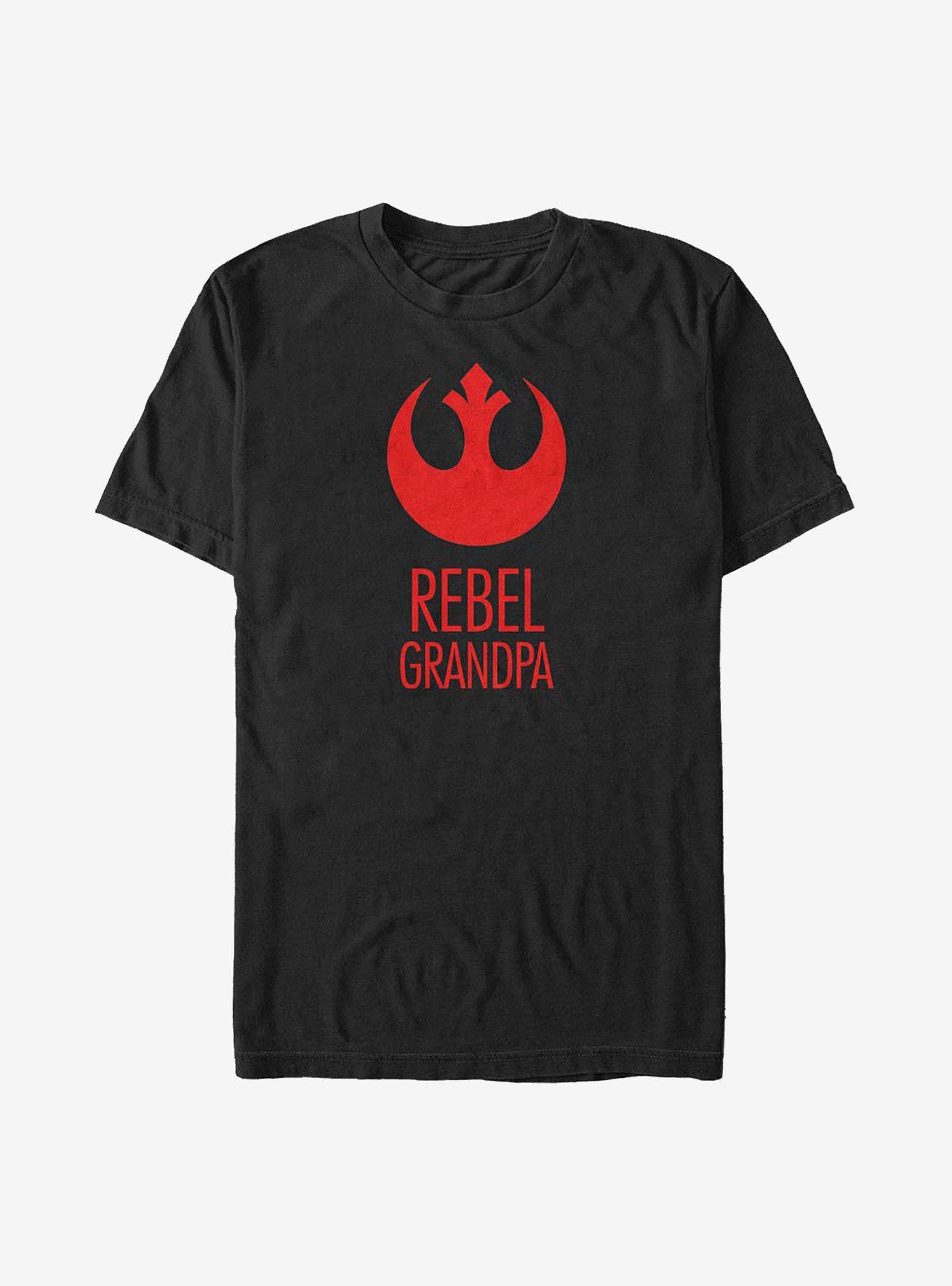 Star Wars Rebel Grandpa T-Shirt, BLACK, hi-res