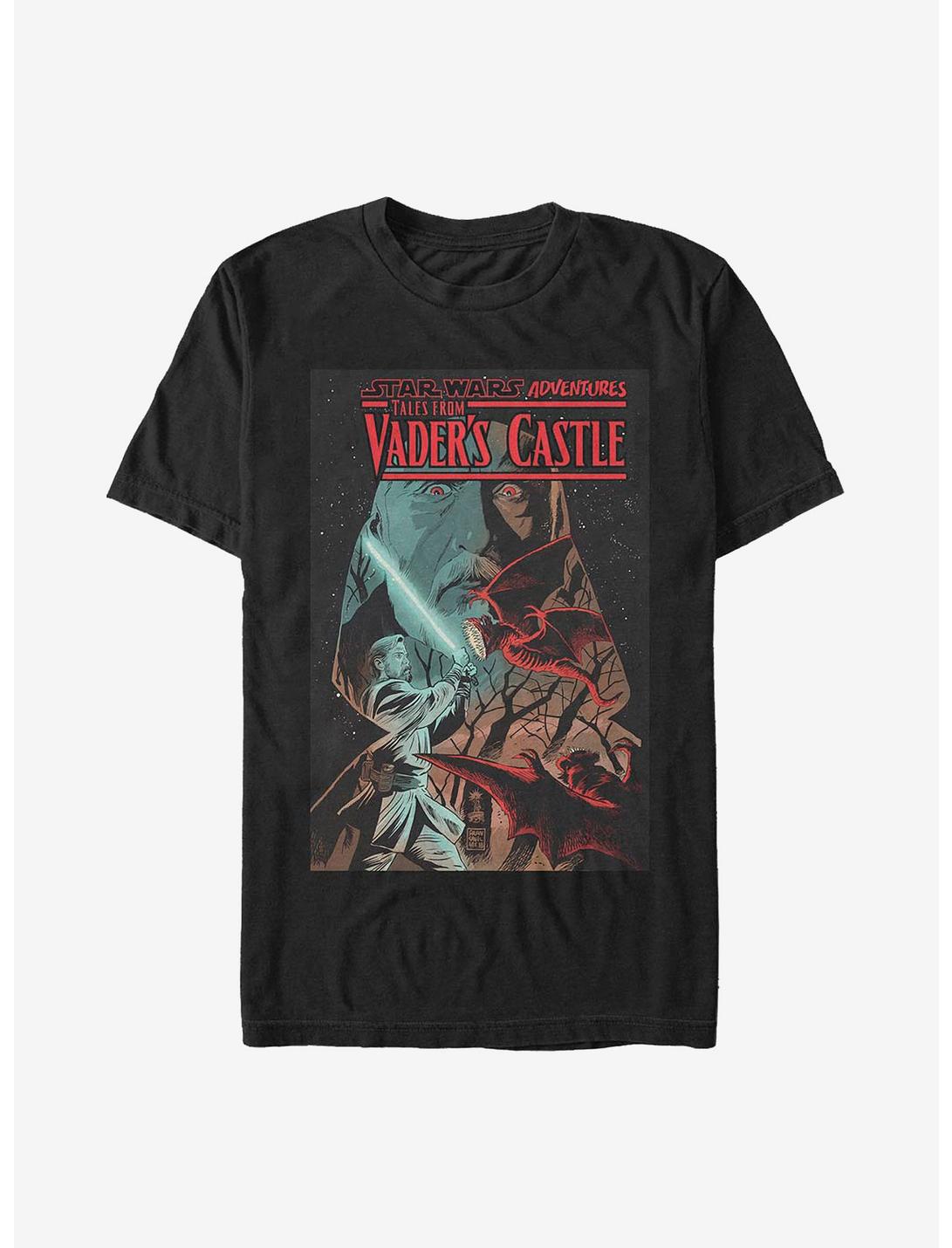 Star Wars Saber Tales From Vader's Castle Castle T-Shirt, BLACK, hi-res
