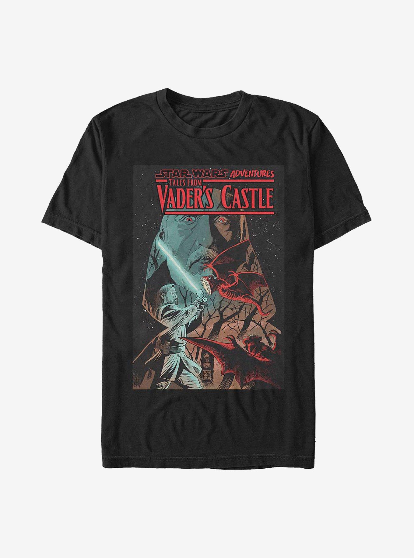 Star Wars Saber Tales From Vader's Castle Castle T-Shirt, BLACK, hi-res