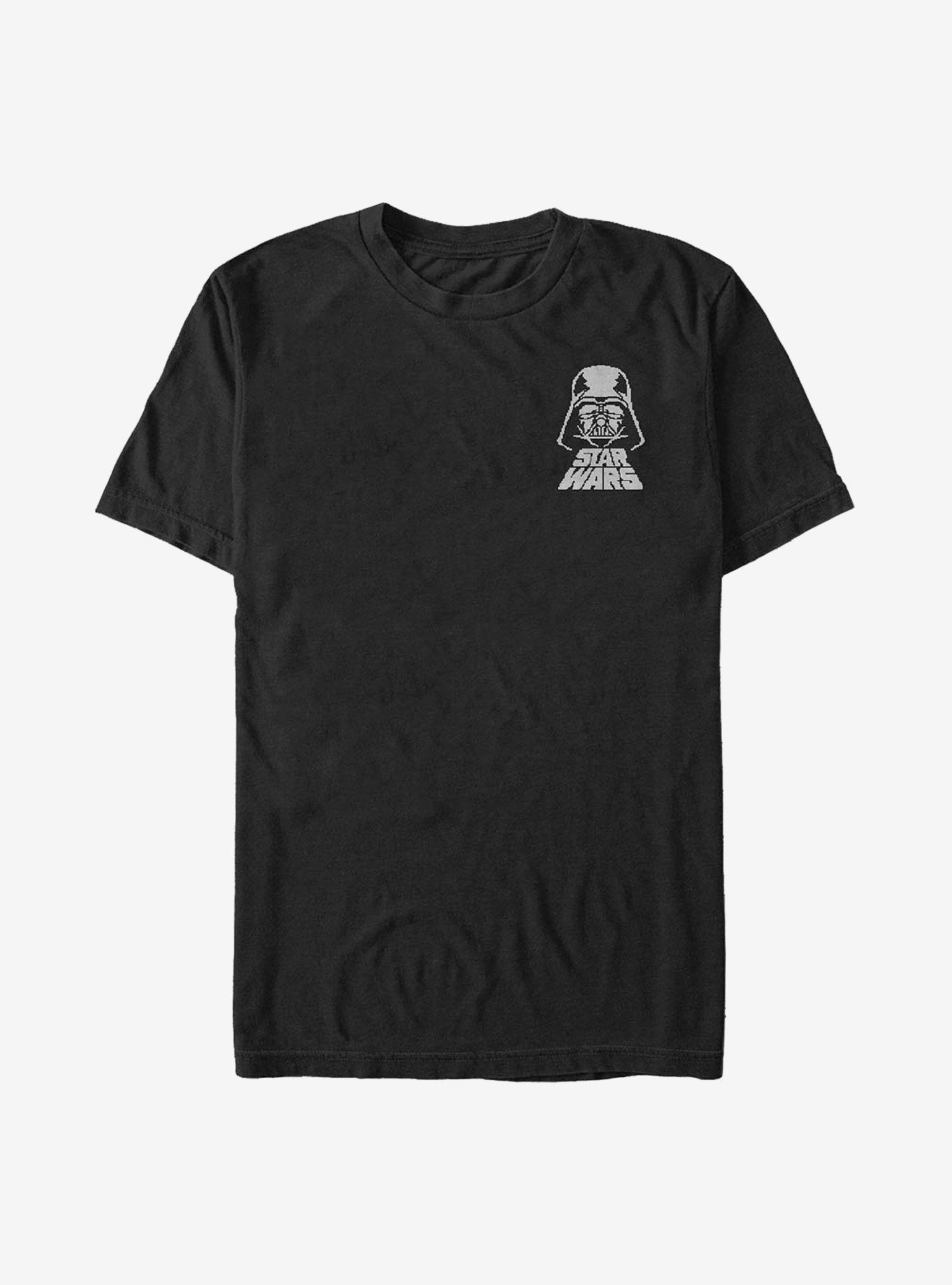 Star Wars Vader Badge T-Shirt, BLACK, hi-res