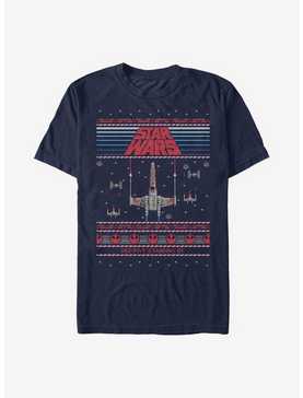 Star Wars Ugly Holiday Red Five T-Shirt, , hi-res