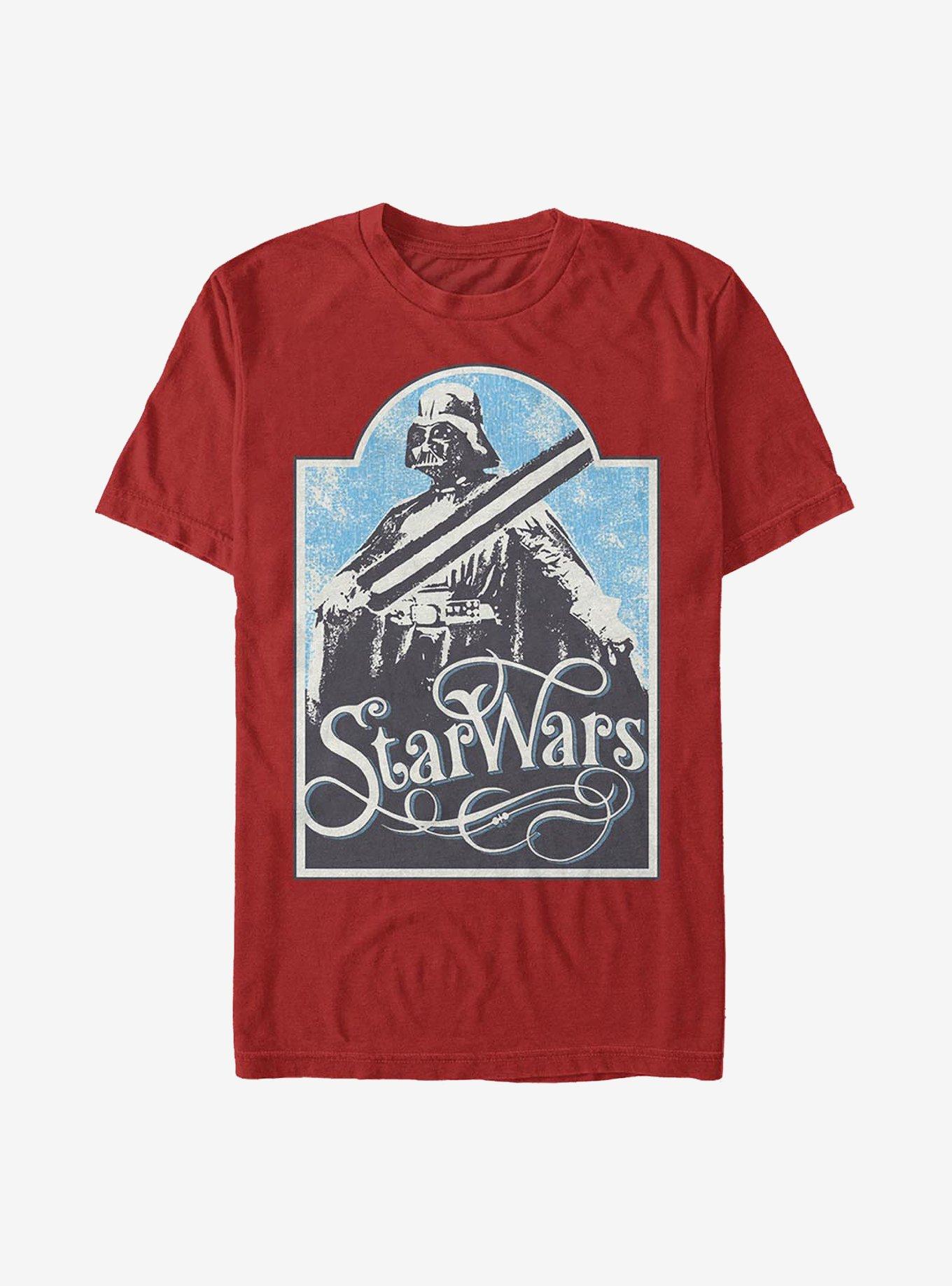 Star Wars Vader T-Shirt, RED, hi-res