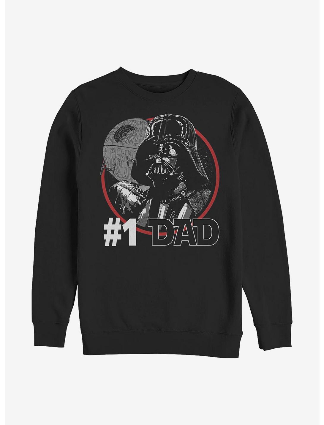 Star Wars Darth Vader Number One Dad Sweatshirt, BLACK, hi-res
