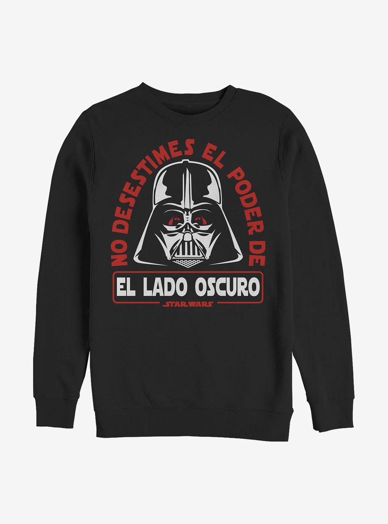 Star Wars El Lado Oscuro Crew Sweatshirt, , hi-res
