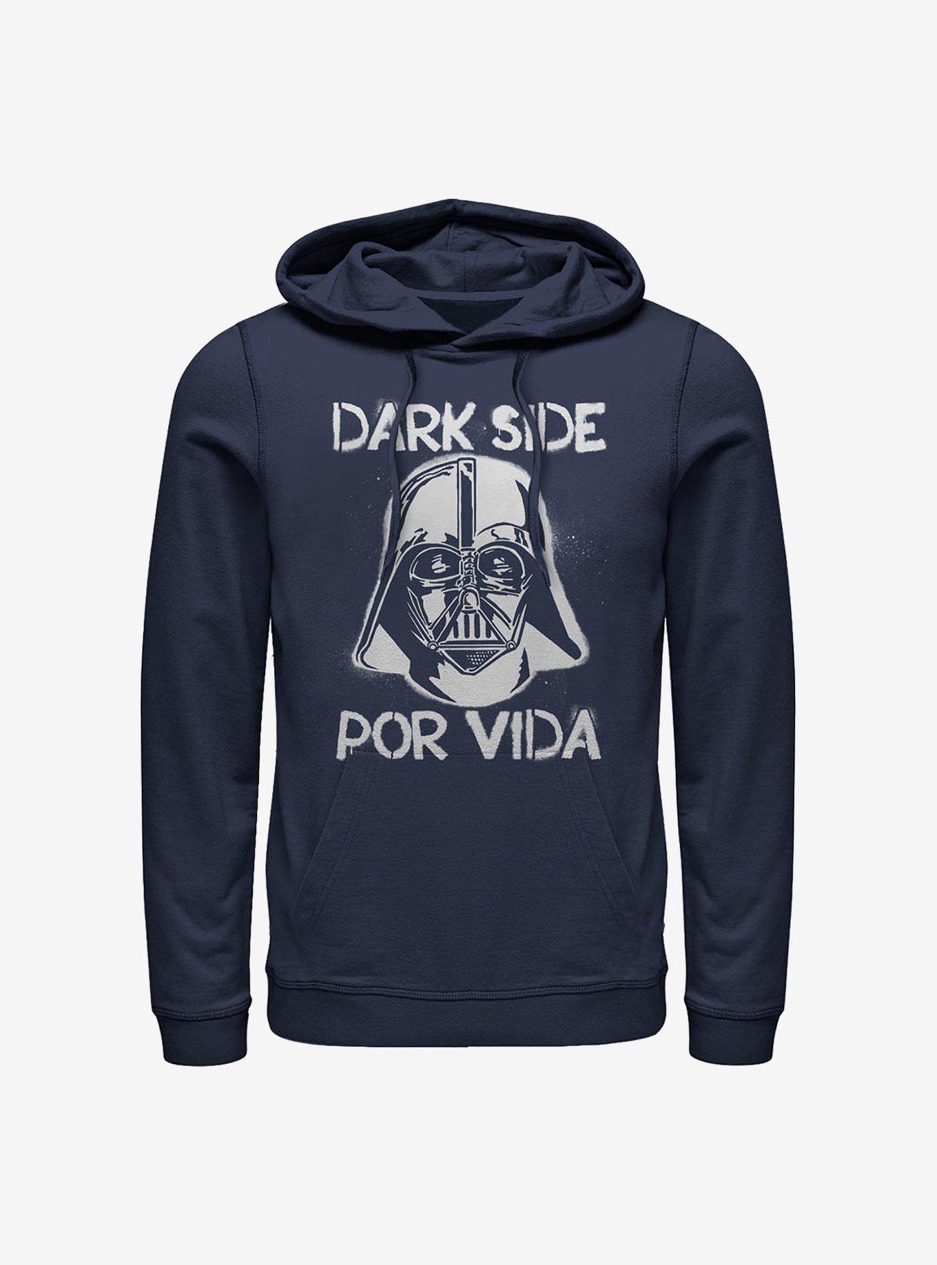 Star Wars Dark Side Por Vida Hoodie, NAVY, hi-res