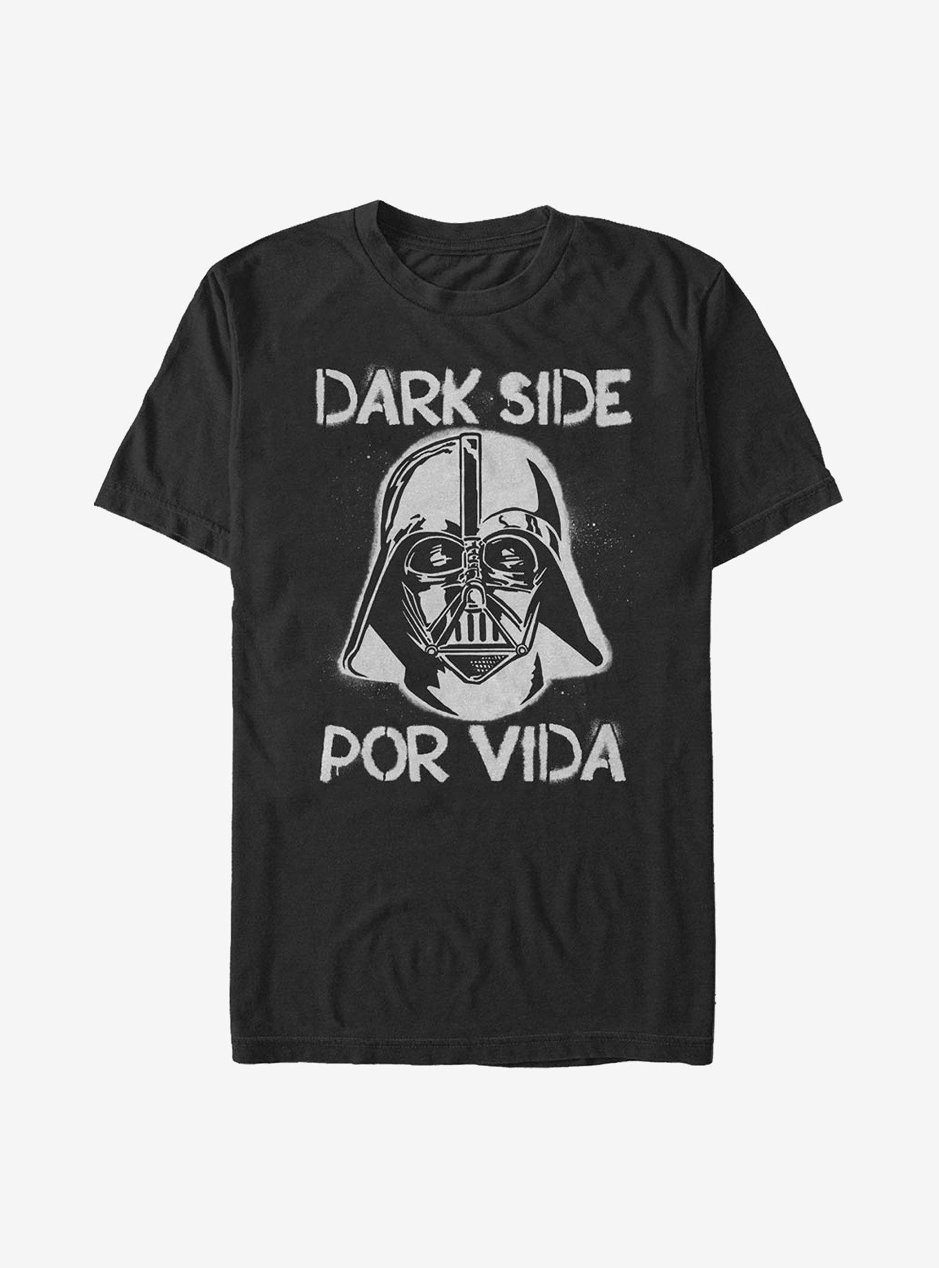 Star Wars Dark Side Por Vida T-Shirt, BLACK, hi-res