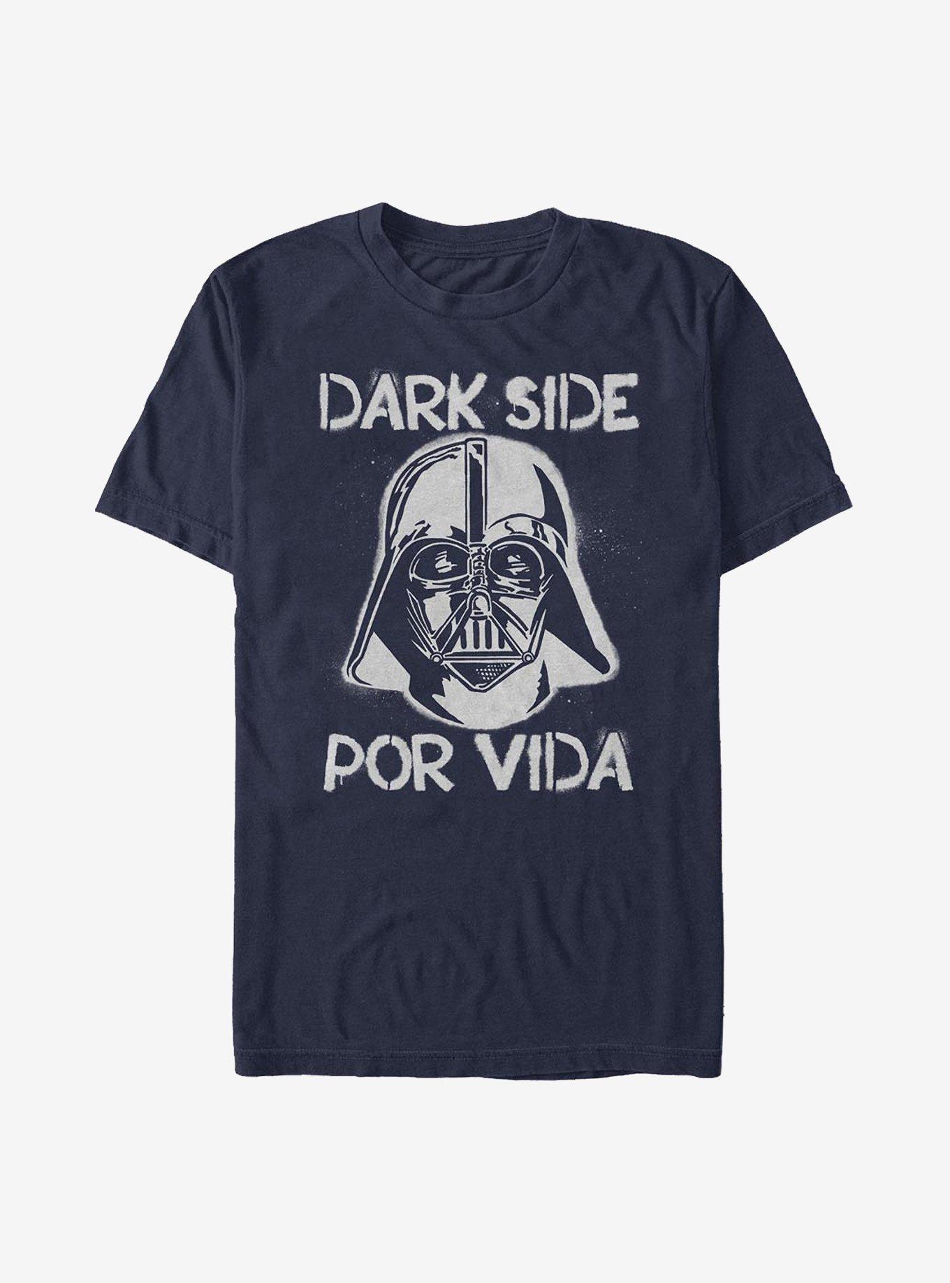 Star Wars Dark Side Por Vida T-Shirt, NAVY, hi-res
