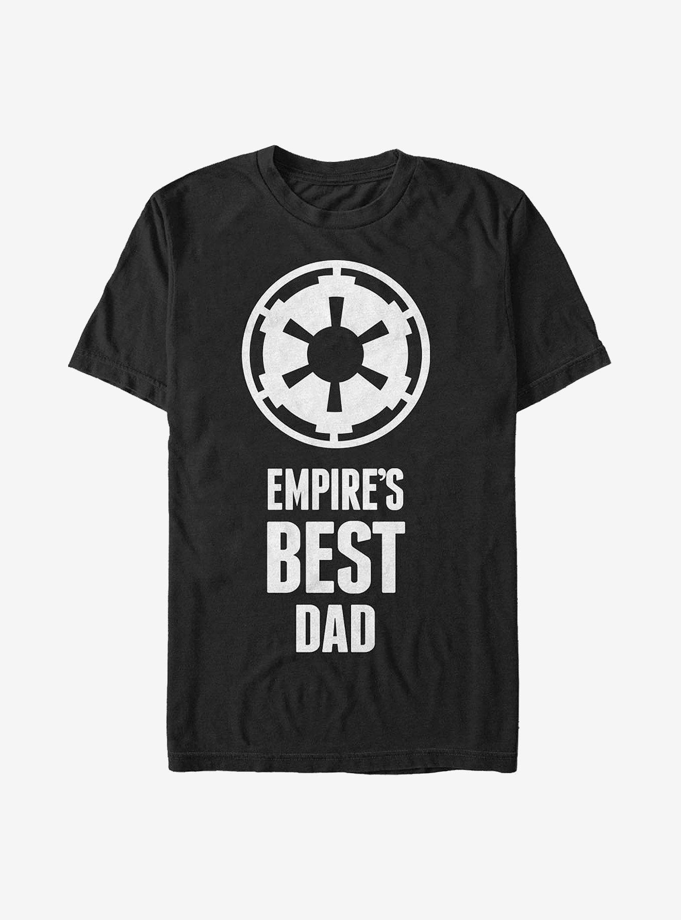 Star Wars Empire's Best Dad T-Shirt, BLACK, hi-res