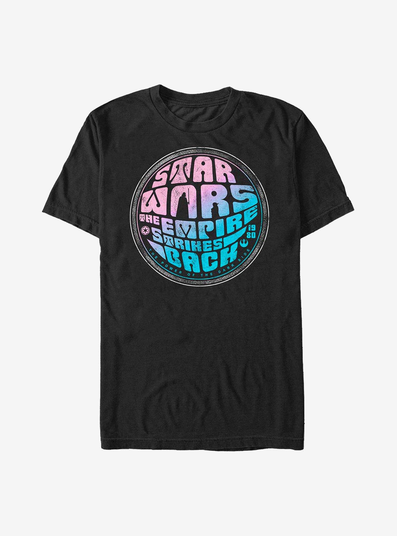 Star Wars Fisheye Text T-Shirt, BLACK, hi-res