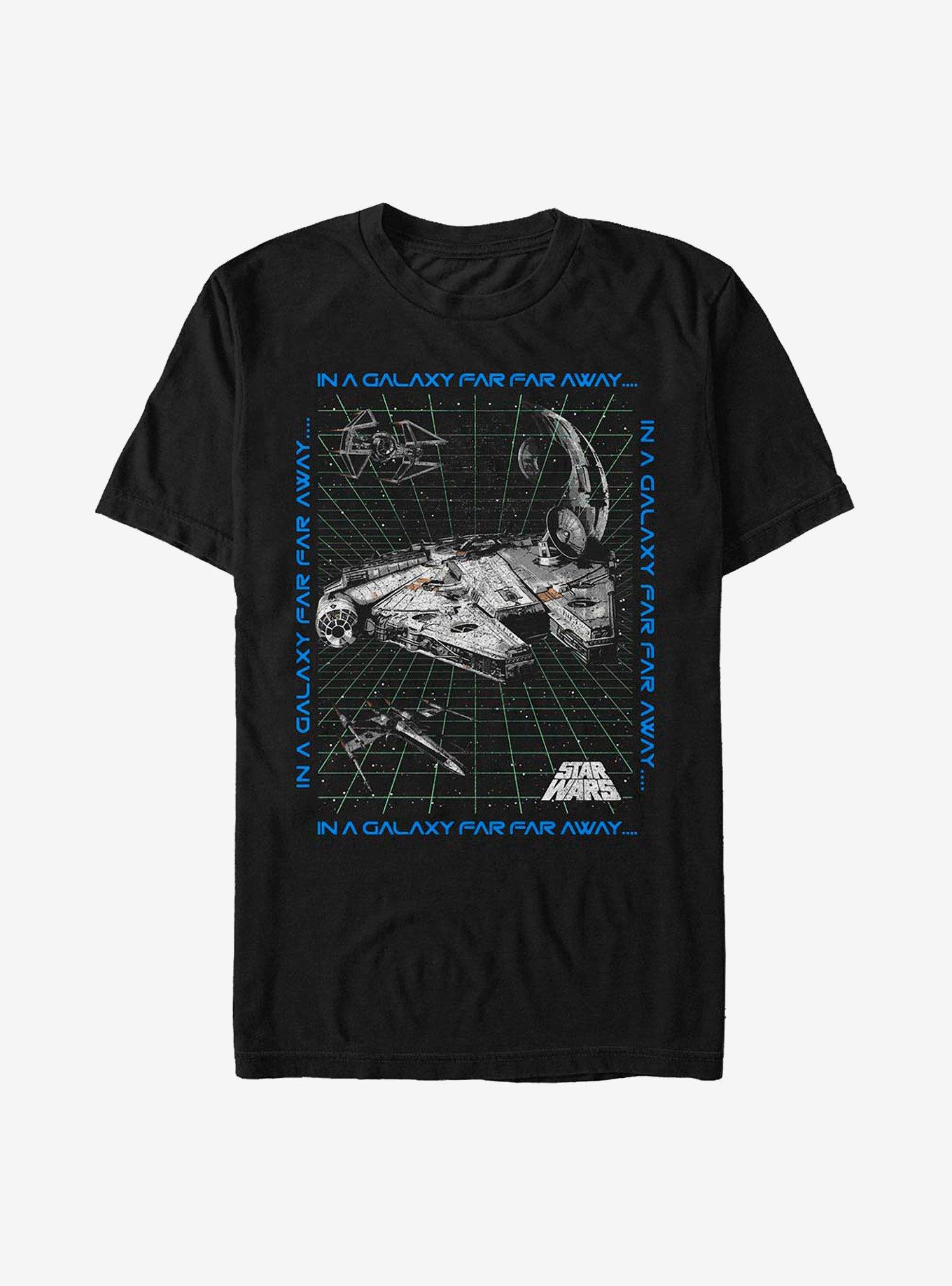 Star Wars Falcon Grid T-Shirt, , hi-res