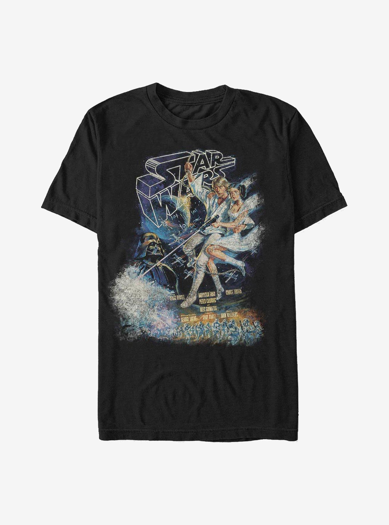 Star Wars Pop Poster T-Shirt, BLACK, hi-res