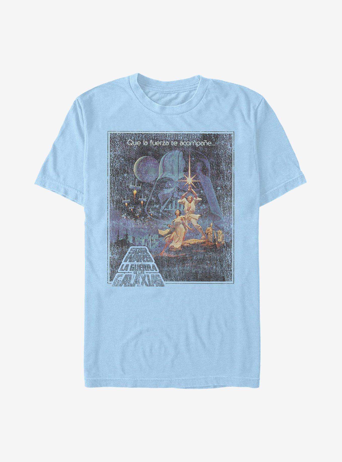 Star Wars Que La Fuerza Te Acompane T-Shirt, , hi-res