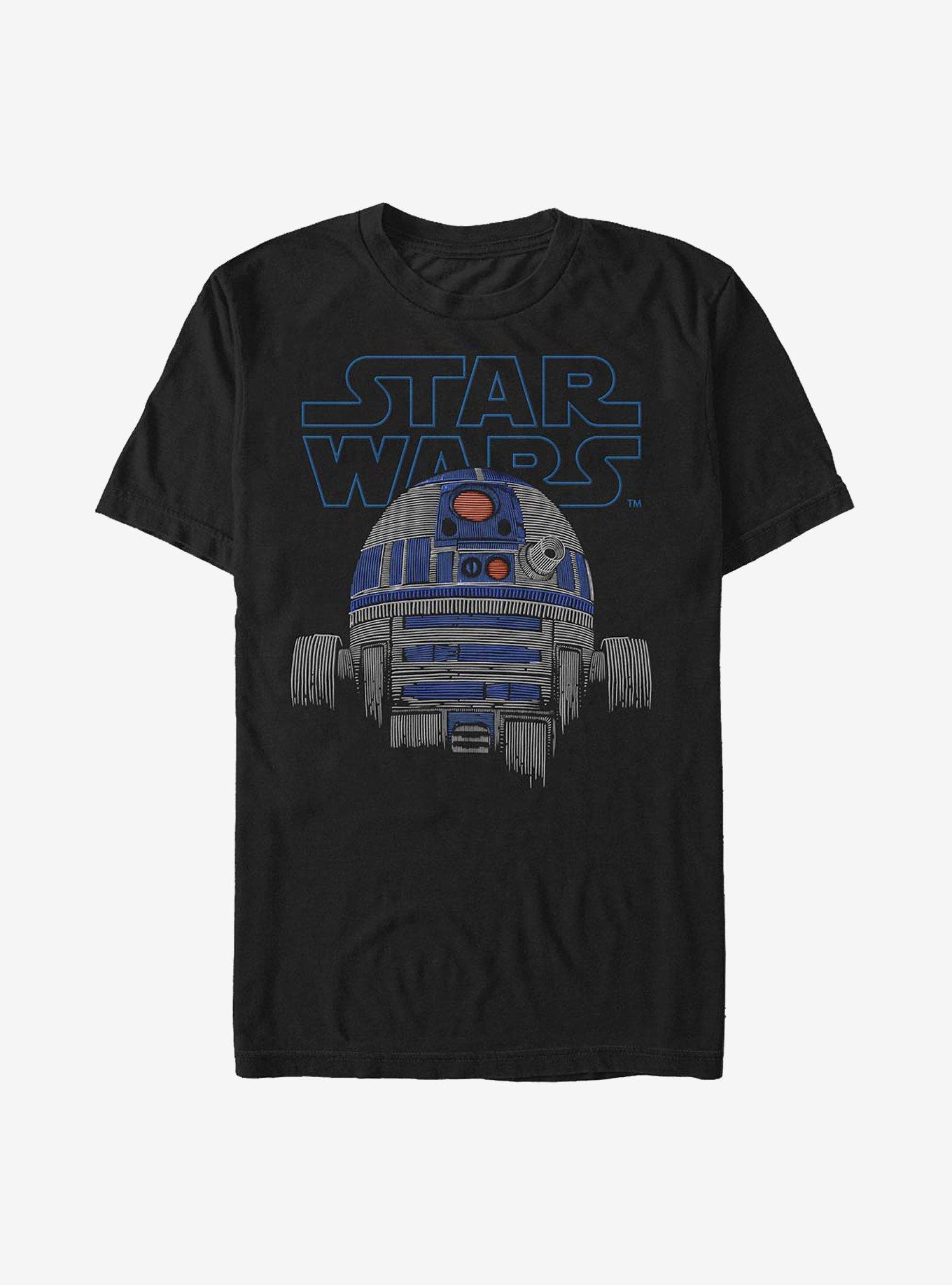 Star Wars R2-D2 T-Shirt, BLACK, hi-res