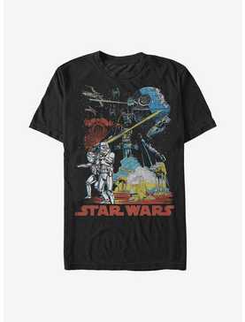 Star Wars Space Poster T-Shirt, , hi-res