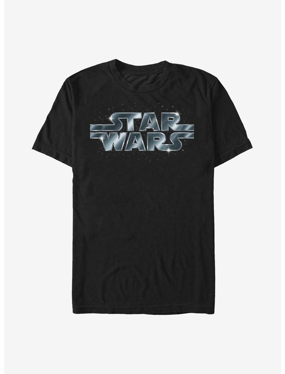 Star Wars Vintage Logo T-Shirt, BLACK, hi-res