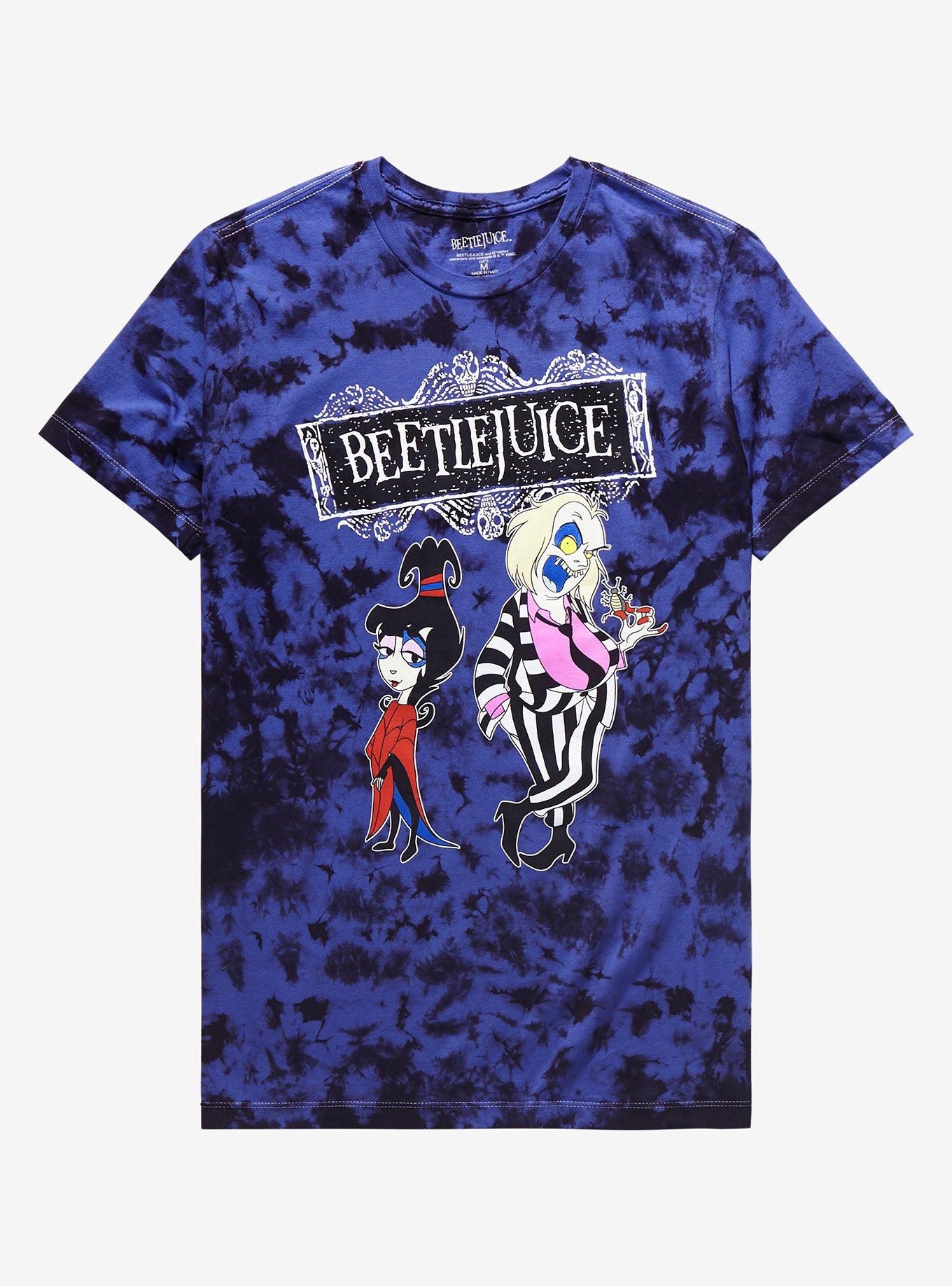 Beetlejuice Cartoon Wash Boyfriend Fit Girls T-Shirt, MULTI, hi-res