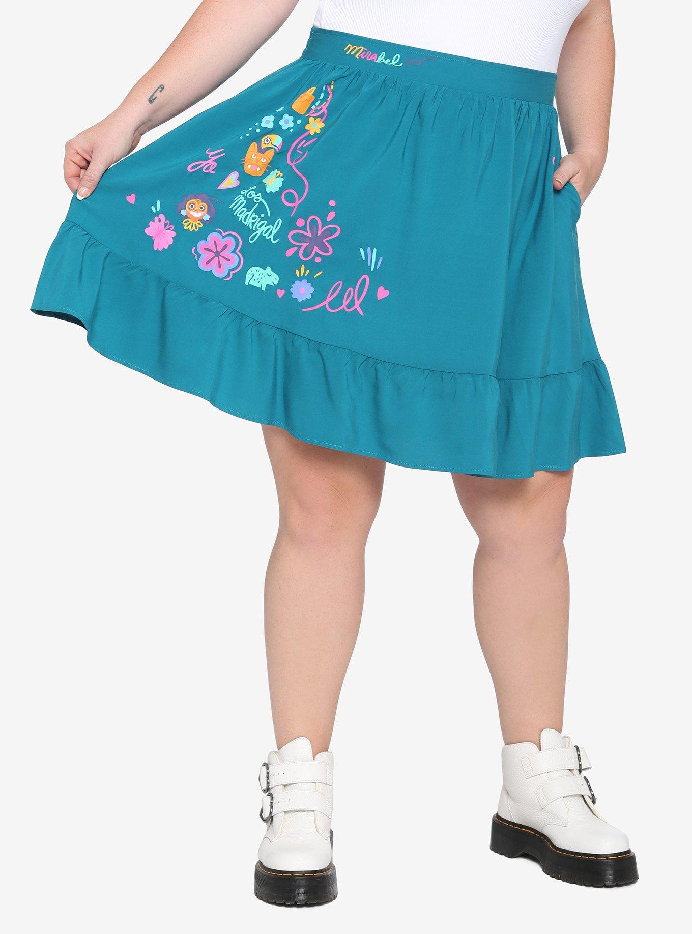 Disney Encanto Mirabel Skirt Plus Size, MULTI, hi-res
