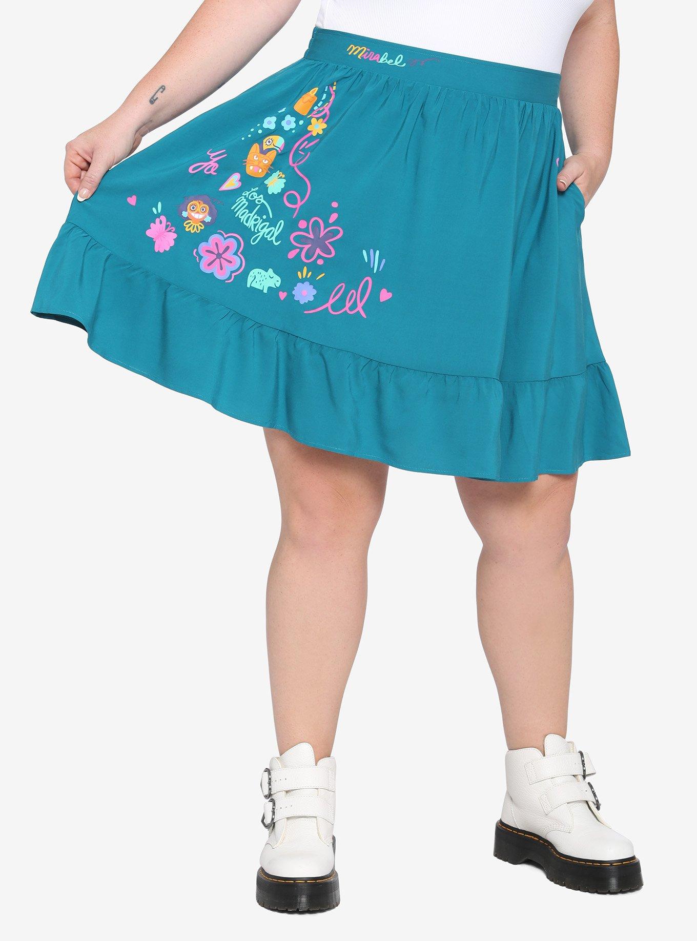Disney Encanto Mirabel Skirt Plus Size Hot Topic