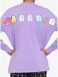 BT21 Jelly Candy Long-Sleeve Athletic Jersey, LAVENDER, hi-res