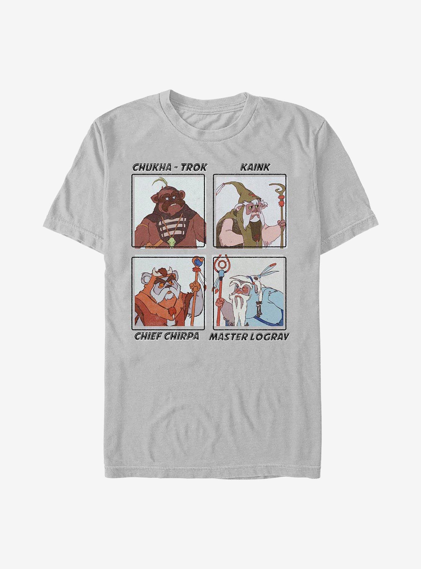 Star Wars Ewok Group T-Shirt, SILVER, hi-res